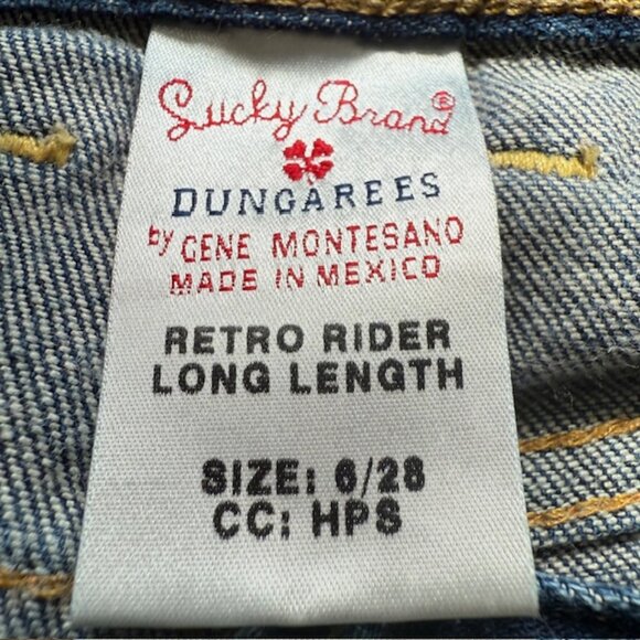 Lucky Brand Women's Straight Leg Jeans - Dark Blue - Picture 7 of 16